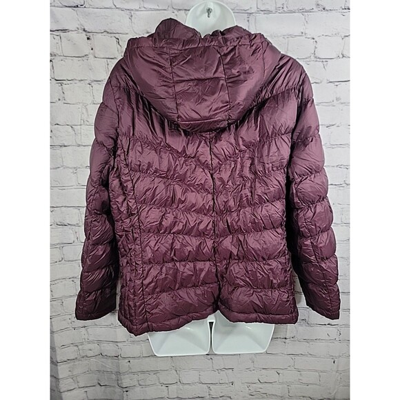 Michael Kors Jacket Womens OX Burgundy Packable Down Puffer jacket - Picture 4 of 9